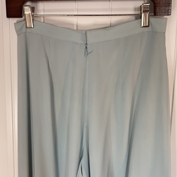 Ralph Lauren Collection wide leg silk pants - Picture 5 of 9